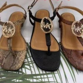 Women's Fashion Flat Croc Sandals (Color: brown, size: 10 US)